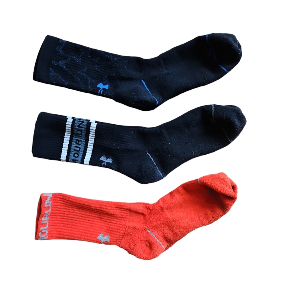 Under Armour • 3 Pairs of Boys Socks
